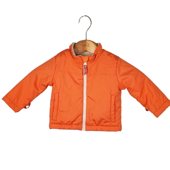Toddler Cat & Jack Orange Jacket. 18 Mo. - Picture 1 of 11